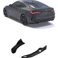Apex Aero Design - Bmw 4 Series Coupe G22-G23 (2020-2024) - Arka Yan Splitter 2 Parça - Rear Side Splitter