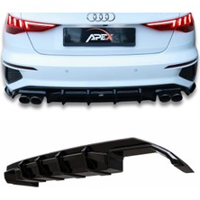 Apex Aero Design - Audi A3 S-Line 8y Facelift Sedan - Difüzör - Rear Valance
