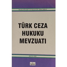 Kişisel Yayınlar Türk Ceza Hukuku Mevzuatı - Ibrahim Dülger Onursal Cin Murat Aksan - 2.el Kitap