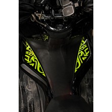 Banxtre Honda Pcx Için Depo Yanlarına Uygun Tribal Desen Sticker Seti (Sağ ve Sol)