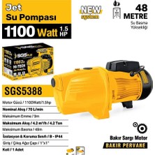 Sgs  Jet Su Pompası 1100 Watt 1.5 Hp SGS5388