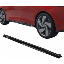 Apex Aero Design - Volkswagen Golf Mk8.5 Gtı - 8 / 8.5 R-Line V2 (2020–2024) - Marşpiyel Seti 2 Parça V2 - Side Skirts