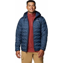 Columbia Delta Ridge™ Iı Down Hooded Jacket Erkek Outdoor Montu (650 Dolgu Kaz Tüyü) 2086221464 Lacivert