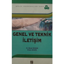 Kişisel Yayınlar Genel ve Teknik Iletişim (Myo) - Murat Sezgin & Erkan Akgöz - 2.el Kitap