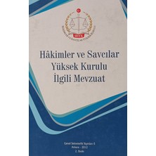 Kişisel Yayınlar Hakimler ve Savcılar Yüksek Kurulu Ilgili Mevzuat Ciltli - 2.el Kitap