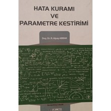 Kişisel Yayınlar Hata Kuramı ve Parametre Kestirimi - R. Alpay Abbak - 2.el Kitap