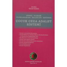 Kişisel Yayınlar Genel Olarak Uluslararası Belgeler Işığında Çocuk Ceza Adalet Sistemi - Olcay Bağcı - 2.el Kitap