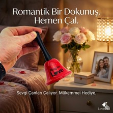 Direkstoktan Ring For Love Aşk Çanı - Sevgiliye Esprili ve Romantik Hediye / Ring For Love Bell