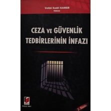 Kişisel Yayınlar Ceza ve Güvenlik Tedbirlerinin Infazı - Vehbi Kadri Kamer - 2.el Kitap