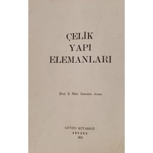 Kişisel Yayınlar Çelik Yapı Elemanları - Fahrettin Ardan - 2.el Kitap
