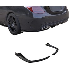 Apex Aero Design - Mercedes C-Class W205 Amg (2014-2018) - Arka Yan Lip - Rear Side Splitter