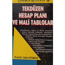 Kişisel Yayınlar Tekdüzen Hesap Planı ve Mali Tablolar - Ümit Ataman - 2.el Kitap