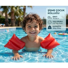 Direkstoktan 3-6 Yaş Şişme Çocuk Kolluğu (18-30 Kg) / Intex 59640NP Arm Bands