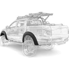 Apex Aero Design - Mitsubishi L200 (2015-2018) - Dodik - Çamurluk Kaplaması 4 Parça - Fender Flares