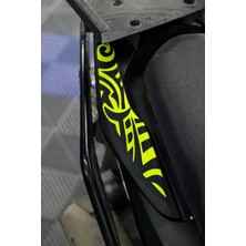 Banxtre Honda Pcx Için Arka Tutamaç Uyumlu Tribal Desen Sticker (2018-2019-2020)