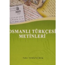 Kişisel Yayınlar Osmanlı Türkçesi Metinleri - Fahri Temizyürek - 2.el Kitap