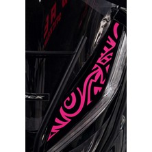 Banxtre Honda Pcx Kelebek Kasa Uyumlu Far Yanı Tribal Desen Sticker (2018-2019-2020)