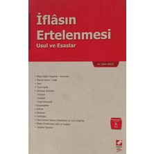 Kişisel Yayınlar Iflasın Ertelenmesi Usul ve Esaslar - Şakir Balcı - 2.el Kitap