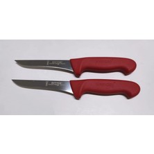 Solingen Fileto Kasap Bıçağı 13 cm Kırmızı