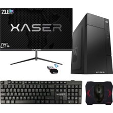 Xaser XSR415 Intel Core i7 3770 8GB RAM 512GB SSD 23.8" Monitörlü FreeDOS Masaüstü Ofis Bilgisayarı