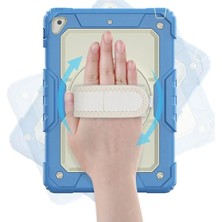 sbodurhome  iPad 5 Air 9.7 Kılıf Strap New Tablet Kapak - Mavi