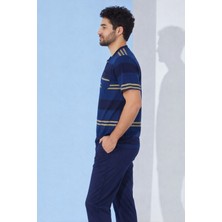 %100 Koton Pijama Takımı Uzun