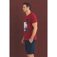%100 Koton Pijama Takımı Şort