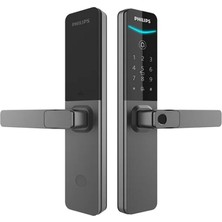 Philips Akıllı Kilit DDL615-5HBS - Iç Kilit Dahil, Parak Izi, Şifre, Kart, Uygulama