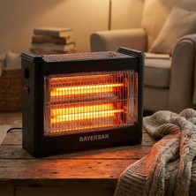 sbodurhome Şömine Tipi Isıtıcı Soba 1800W