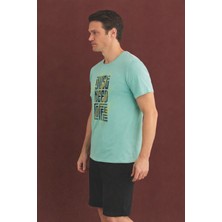 %100 Koton Pijama Takımı Şort