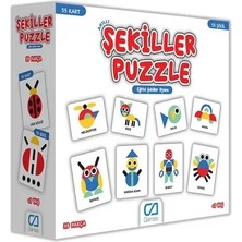 Naturion Games Akıllı Şekiller Puzzle 55 Kart 5114