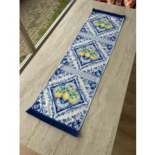 Adenka Home Amalfi Serisi ,süet Saçaklı Runner 40X140 cm