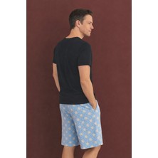 %100 Koton Pijama Takımı Şort