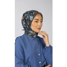 Lo'cella Pamuklu Soft Eşarp 4565-8 Lacivert