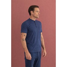 %100 Koton Pijama Takımı Uzun