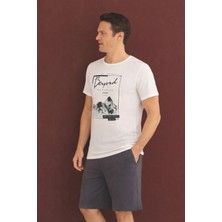 %100 Koton Pijama Takımı Şort
