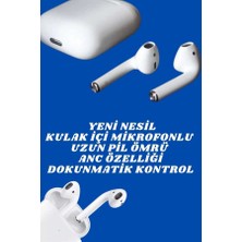 sbodurhome 2.nesil Yeni Model Tws Bluetooth Kulaklık Dokunmatik Kontrol Yüksek Ses Kaliteli