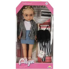Naturion S00004286 Alyss Günlük Kıyafet Moda Bebekleri -Sun