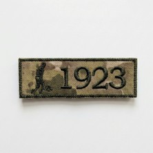 Seyhan Askeri Malzeme Atatürk 1923 Isimlik - Kamuflaj Ajanda Uyumlu - 4cm x 12 cm