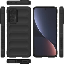sbodurhome  Xiamoı Mi 12 Lite Kılıf Optimum Silikon - Siyah