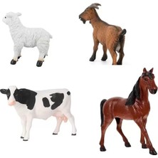 Naturion Bma-14 Pvc Pakette Dörtlü Çiftlik Hayvanları -Kid