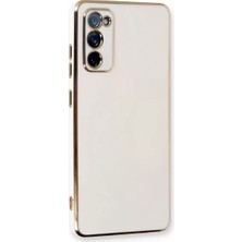 Starseven Newface Galaxy S20 Fe Kılıf Volet Silikon - Beyaz
