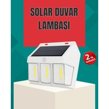 sbodurhome Dış Mekan Solar Duvar Lambası – 120° Hareket Algılama, 3 Işık Modu