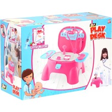Naturion 573-BP Lıttle Nurse Oyun Taburesi Doktor Set Kız(Ürün Oyuncaktır)