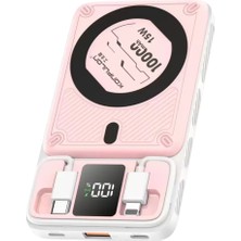 Naturion Konfulon M25W 10.000 Mah 20W Pd Magsafe Powerbank - Pembe
