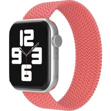 Naturion Newface Apple Watch 42MM Ayarlı Solo Silikon Kordon - Pembe