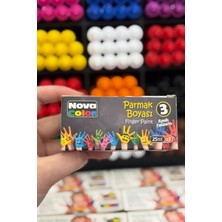 Nova Color 3'lü Parmak Boyası - 25MLX3