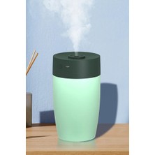 The Wlue 350 ml Oda Hava Nemlendirici Rgb Renkli Işık Gece Lambalı Mini Ultrasonik Buhar Makinesi