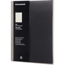 Uravas Store Moleskine Blok, Letter, Sert Kılıf, Siyah