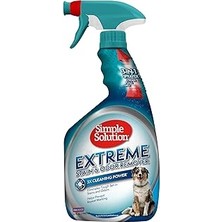 Uravas Store Simple Solution Köpekler Için Extreme 3 Kat Etkili Leke ve Koku Giderici Ev ve Araç Halı Döşeme Kum